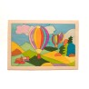 Holzpuzzle Heissluftballon