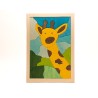 Holzpuzzle Giraffe