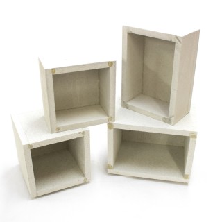 Flammbox, quadratisch S