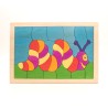 Holzpuzzle Tatzelwurm