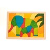 Holzpuzzle Elefant