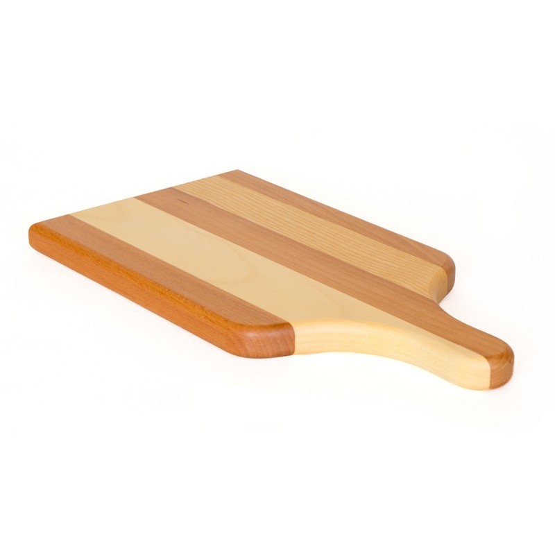 Rüstbrett versch. Holzarten mit Holzgriff