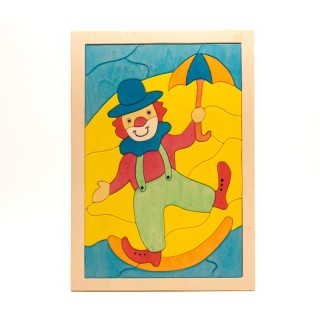 Holzpuzzle Clown