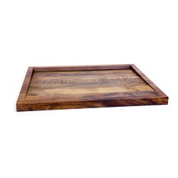 Fleischbrett "Schiefe Ebene" Nussbaum